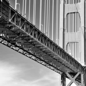 Golden Gate BW - © Nandy